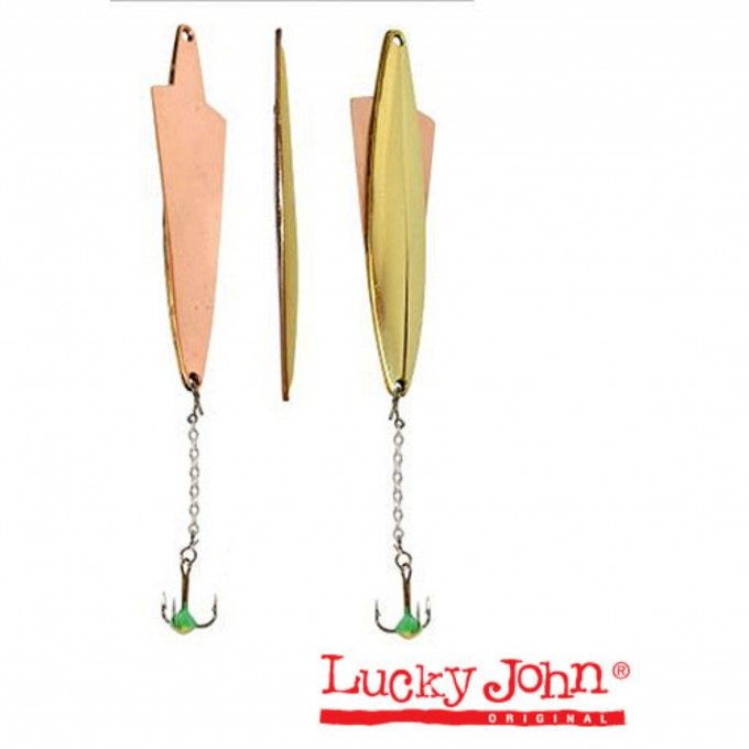 Блесна вертикальная зимняя LUCKY JOHN GLIDER с цепочкой и тройником 10.0Г Gc Блистер 101-3-GC Блесна вертикальная зимняя LUCKY JOHN GLIDER с цепочкой и тройником 10.0Г Gc Блистер 101-3-GC