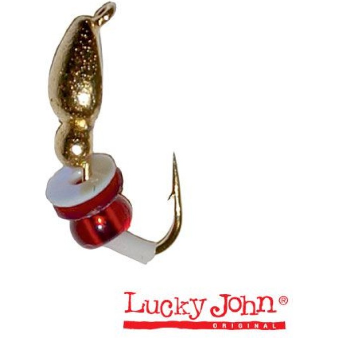 Мормышка вольфрамовая LUCKY JOHN ЖУК с петелькой пайетом и бисером 40мм, цвет g LJ22040-02 Мормышка вольфрамовая LUCKY JOHN ЖУК с петелькой пайетом и бисером 40мм, цвет g LJ22040-02