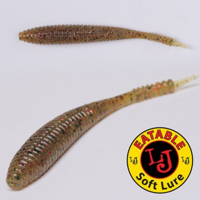 Черви съедобные LUCKY JOHN PRO SERIES S-SHAD 3.8in (96 мм), цвет s02, 5 шт. 140112-S02 Черви съедобные LUCKY JOHN PRO SERIES S-SHAD 3.8in (96 мм), цвет s02, 5 шт. 140112-S02