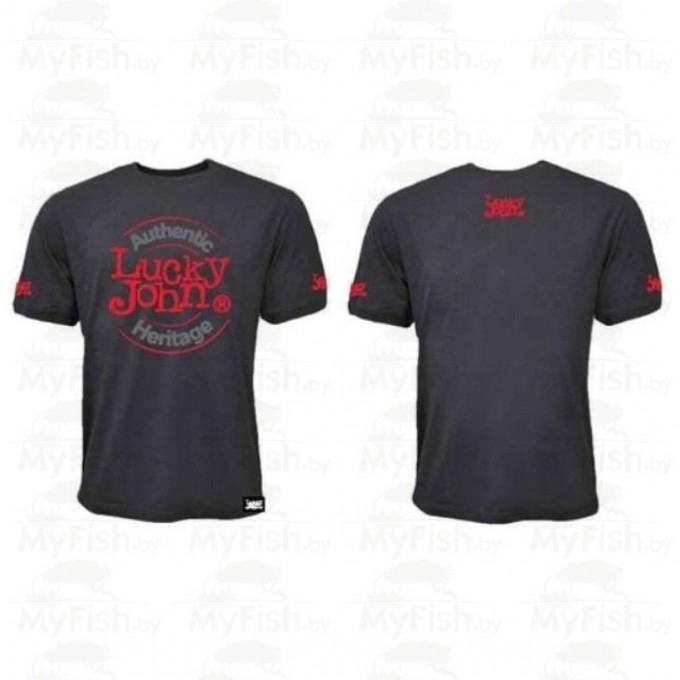 Футболка LUCKY JOHN Серая 04 Р.xl AM-156-04XL Футболка LUCKY JOHN Серая 04 Р.xl AM-156-04XL