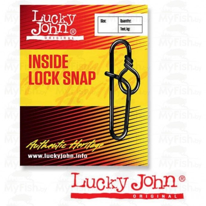 Застежки LUCKY JOHN INSIDELOCK 005 5Шт. LJ5060-005 Застежки LUCKY JOHN INSIDELOCK 005 5Шт. LJ5060-005