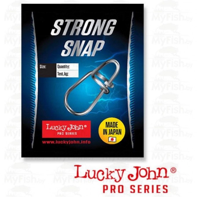 Застежки LUCKY JOHN PRO SERIES STRONG 001 5Шт. LJP5470-001 Застежки LUCKY JOHN PRO SERIES STRONG 001 5Шт. LJP5470-001