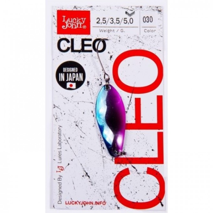 Блесна колеблющаяся LUCKY JOHN CLEO 5 г, цвет 030 LJCL50-030 Блесна колеблющаяся LUCKY JOHN CLEO 5 г, цвет 030 LJCL50-030