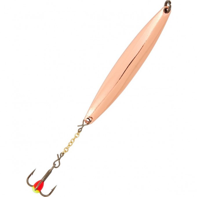 Блесна вертикальная зимняя LUCKY JOHN NAIL BLADE с цепочкой и тройником 45Mm LJNB45-C Блесна вертикальная зимняя LUCKY JOHN NAIL BLADE с цепочкой и тройником 45Mm LJNB45-C