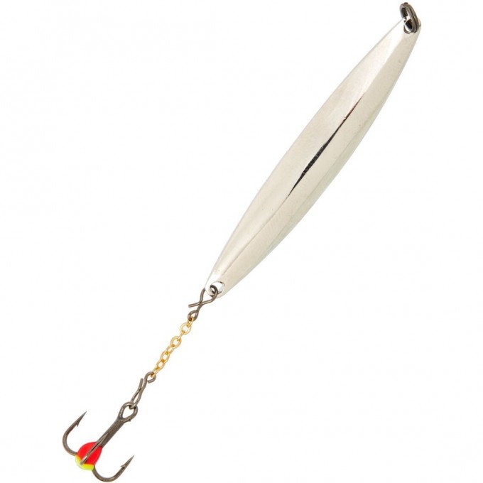Блесна вертикальная зимняя LUCKY JOHN NAIL BLADE с цепочкой и тройником 45Mm S Блистер LJNB45-S Блесна вертикальная зимняя LUCKY JOHN NAIL BLADE с цепочкой и тройником 45Mm S Блистер LJNB45-S