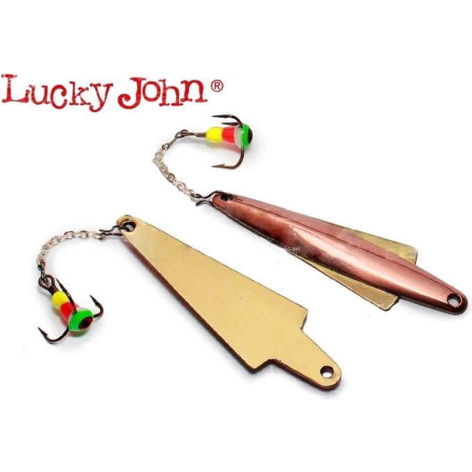 Блесна вертикальная зимняя LUCKY JOHN WING с цепочкой и тройником 64Мм/10.0Г Gc Блистер 102-4-GC Блесна вертикальная зимняя LUCKY JOHN WING с цепочкой и тройником 64Мм/10.0Г Gc Блистер 102-4-GC