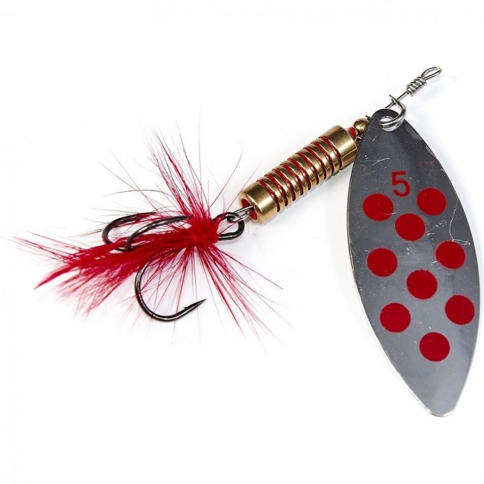 Блесна вращающаяся LUCKY JOHN SPIN-X LONG №5, 12 г, цвет Sr LJSL05-SR Блесна вращающаяся LUCKY JOHN SPIN-X LONG №5, 12 г, цвет Sr LJSL05-SR