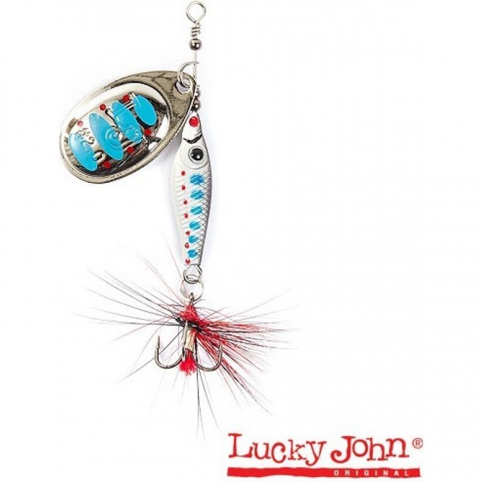 Блесна вращающаяся LUCKY JOHN TRIAN BLADE ROUND 12 г, цвет 003 LJTBR12-003 Блесна вращающаяся LUCKY JOHN TRIAN BLADE ROUND 12 г, цвет 003 LJTBR12-003