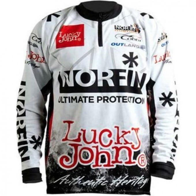 Футболка LUCKY JOHN Белая 02 Р.m AM-155-02M Футболка LUCKY JOHN Белая 02 Р.m AM-155-02M