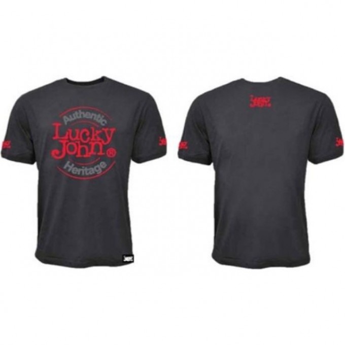 Футболка LUCKY JOHN Серая 05 Р.xxl AM-156-05XXL Футболка LUCKY JOHN Серая 05 Р.xxl AM-156-05XXL
