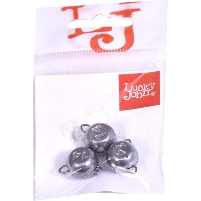 Груз-головки разборные LUCKY JOHN BALL 14г, 3шт LJBR-014 Груз-головки разборные LUCKY JOHN BALL 14г, 3шт LJBR-014