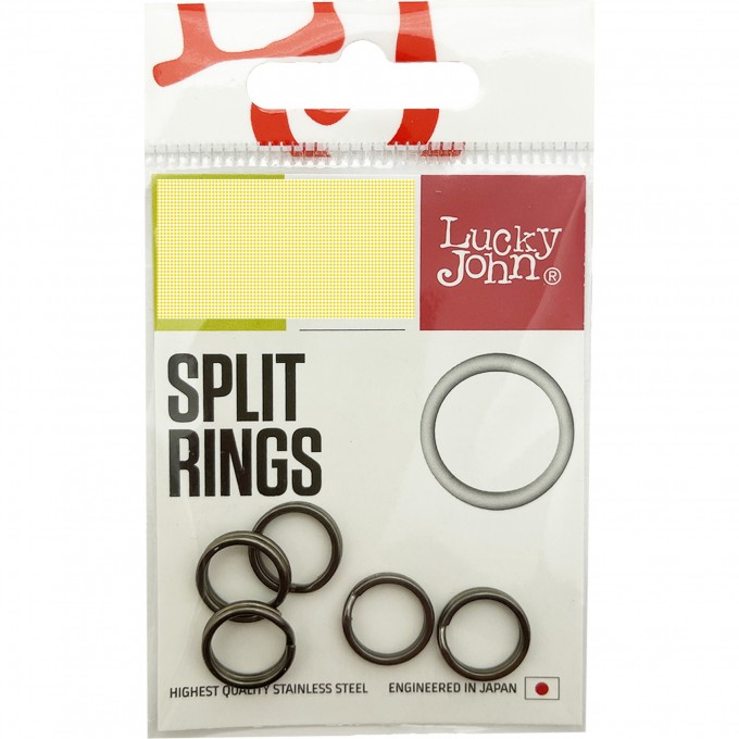 Кольца заводные LUCKY JOHN PRO SERIES SPLIT RINGS 06.8Мм/06Кг 10Шт. LJP5117-003 Кольца заводные LUCKY JOHN PRO SERIES SPLIT RINGS 06.8Мм/06Кг 10Шт. LJP5117-003