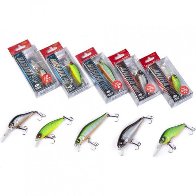 Комплект воблеров LUCKY JOHN PRO PERCH 01 Set LJ002SET Комплект воблеров LUCKY JOHN PRO PERCH 01 Set LJ002SET