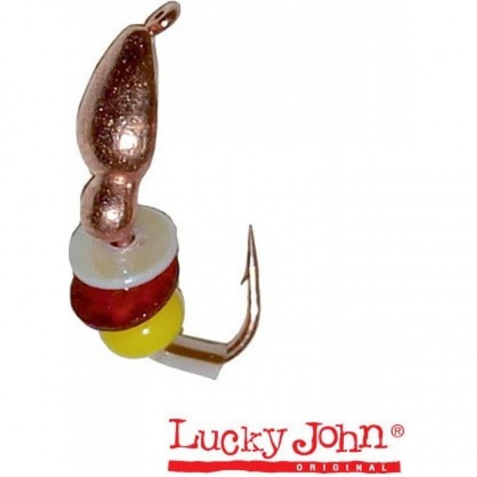 Мормышка вольфрамовая LUCKY JOHN ЖУК с петелькой пайетом и бисером 40мм, цвет c LJ22040-03 Мормышка вольфрамовая LUCKY JOHN ЖУК с петелькой пайетом и бисером 40мм, цвет c LJ22040-03