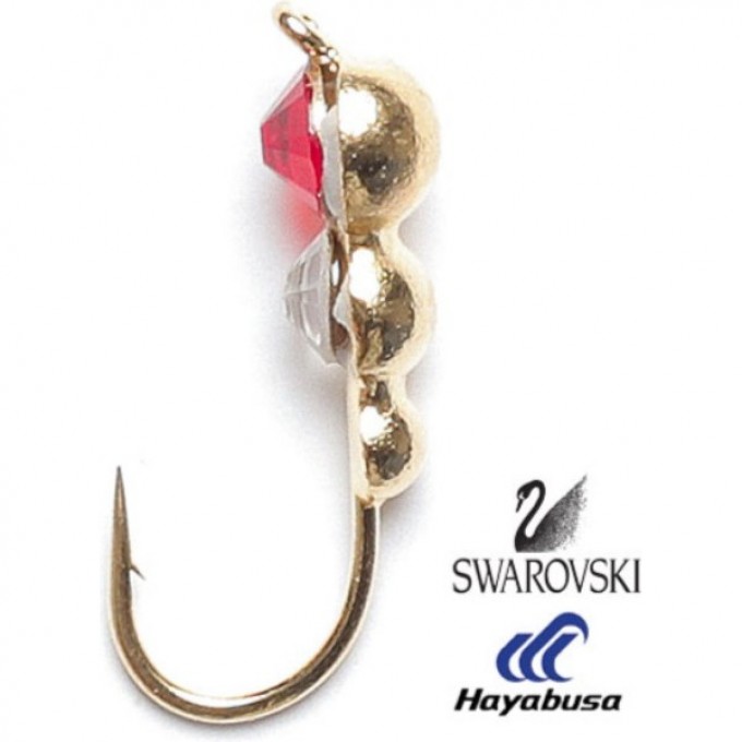 Мормышка вольфрамовая LUCKY JOHN SALMO МУРАВЕЙ 2 с петелькой и Swarovski 40мм, цвет 02 LJ19040-162 Мормышка вольфрамовая LUCKY JOHN SALMO МУРАВЕЙ 2 с петелькой и Swarovski 40мм, цвет 02 LJ19040-162