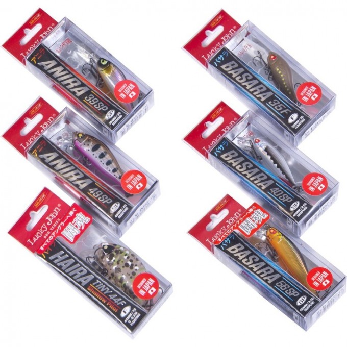 Набор воблеров LUCKY JOHN PRO SERIES 06 SET 6шт. LJVP-006SET Набор воблеров LUCKY JOHN PRO SERIES 06 SET 6шт. LJVP-006SET
