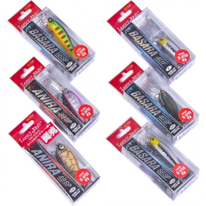 Набор воблеров LUCKY JOHN PRO SERIES 10 SET 6шт. LJVP-010SET Набор воблеров LUCKY JOHN PRO SERIES 10 SET 6шт. LJVP-010SET
