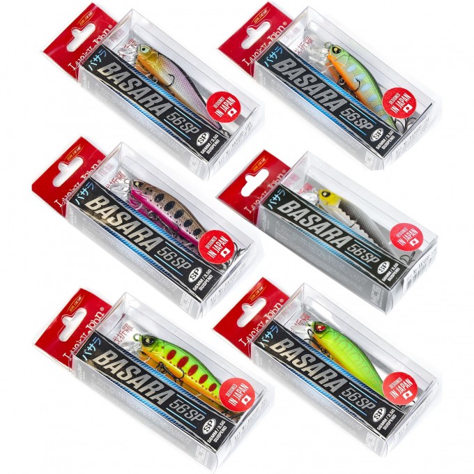 Набор воблеров LUCKY JOHN PRO SERIES BASARA SP 05.60/023SET 6шт. LJVP-023SET Набор воблеров LUCKY JOHN PRO SERIES BASARA SP 05.60/023SET 6шт. LJVP-023SET