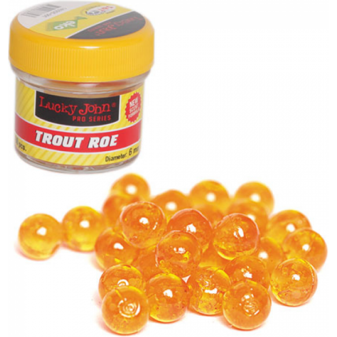 Насадки искусственные съедобные LUCKY JOHN PRO SERIES TROUT ROE Икра 6.0Мм 60Шт. 140205-001 Насадки искусственные съедобные LUCKY JOHN PRO SERIES TROUT ROE Икра 6.0Мм 60Шт. 140205-001