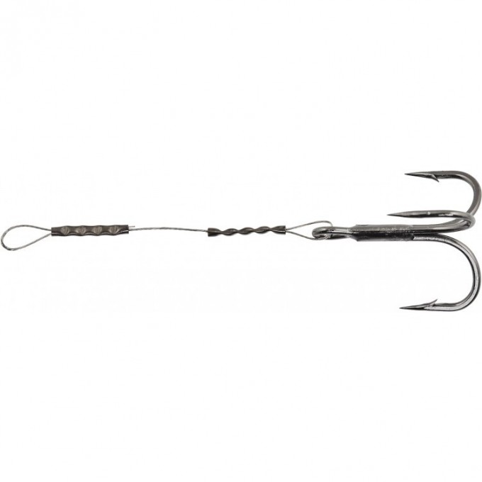 Оснастка стальная LUCKY JOHN STINGER ASSIST 1X7 6cm, оснащенная тройником №04 2шт. LJP7404-006 Оснастка стальная LUCKY JOHN STINGER ASSIST 1X7 6cm, оснащенная тройником №04 2шт. LJP7404-006