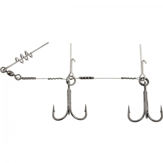 Оснастка стальная LUCKY JOHN STINGER SSW 1х7 3,5+4,5cm LJP7401-S Оснастка стальная LUCKY JOHN STINGER SSW 1х7 3,5+4,5cm LJP7401-S