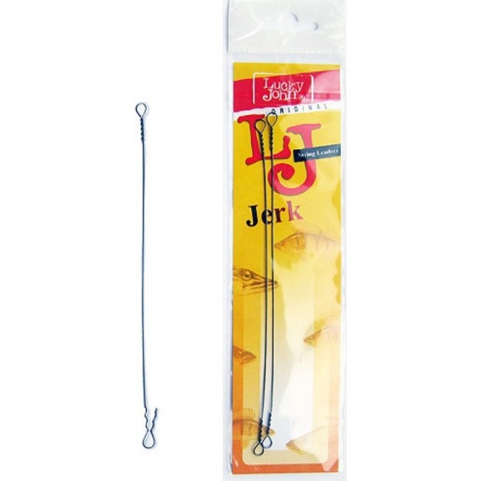 Поводки "Струна" LUCKY JOHN STRING JIG 24Кг 22См 4Шт. 7217-220 Поводки "Струна" LUCKY JOHN STRING JIG 24Кг 22См 4Шт. 7217-220