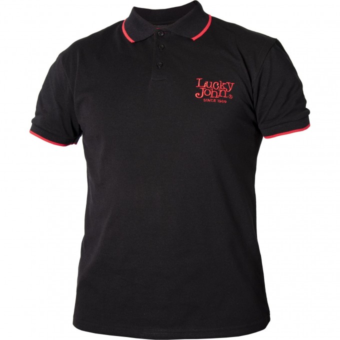 Рубашка поло LUCKY JOHN BLACK 04 р.XL AM-7507-04XL Рубашка поло LUCKY JOHN BLACK 04 р.XL AM-7507-04XL