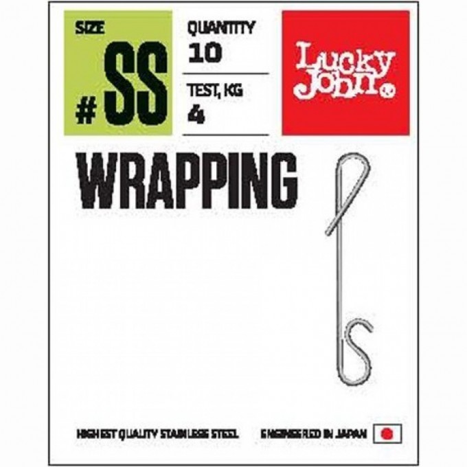 Соединители безузловые LUCKY JOHN Pro Series Wrapping 04L 23Кг 7Шт. LJP5112-004L Соединители безузловые LUCKY JOHN Pro Series Wrapping 04L 23Кг 7Шт. LJP5112-004L