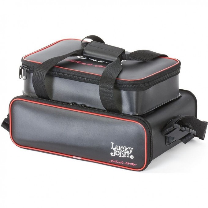 Сумка рыболовная с коробками LUCKY JOHN EVA 380х250х190 два отделения LJ3825-019EBBD Сумка рыболовная с коробками LUCKY JOHN EVA 380х250х190 два отделения LJ3825-019EBBD