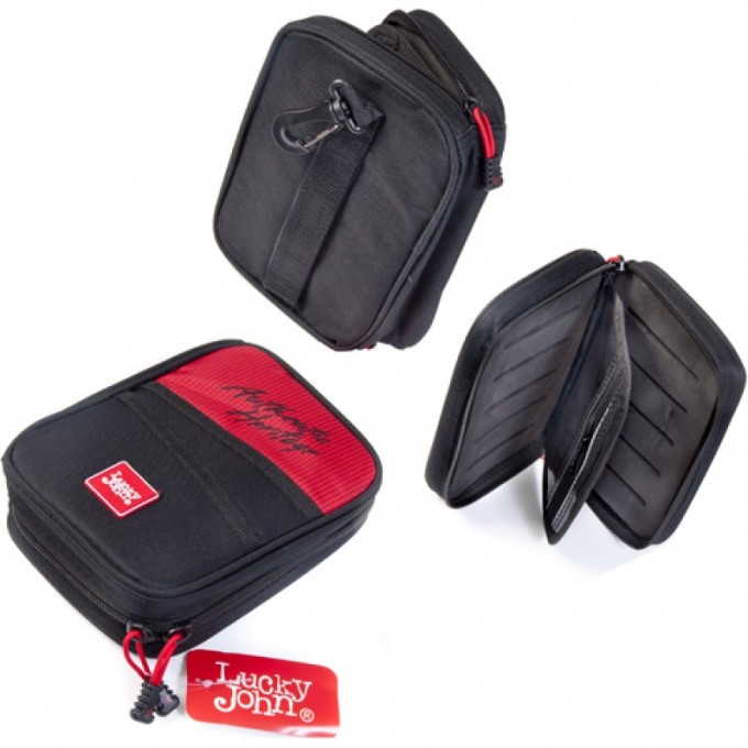 Сумочка рыболовная для приманок LUCKY JOHN CARABINER LURE BAG LJ141B Сумочка рыболовная для приманок LUCKY JOHN CARABINER LURE BAG LJ141B