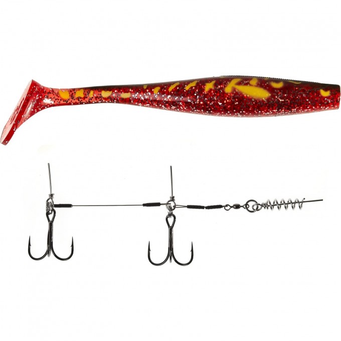 Виброхвосты LUCKY JOHN 3D BBS SERIES KUBIRA SWIM SHAD 9,0in (22,86)/PG25 1шт.+STINGER L 140433SET-PG25 Виброхвосты LUCKY JOHN 3D BBS SERIES KUBIRA SWIM SHAD 9,0in (22,86)/PG25 1шт.+STINGER L 140433SET-PG25