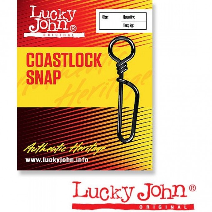 Застежки LUCKY JOHN COASTLOCK 005 7Шт. LJ5061-005 Застежки LUCKY JOHN COASTLOCK 005 7Шт. LJ5061-005