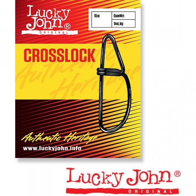 Застежки LUCKY JOHN COASTLOCK 006 5Шт. LJ5058-006 Застежки LUCKY JOHN COASTLOCK 006 5Шт. LJ5058-006