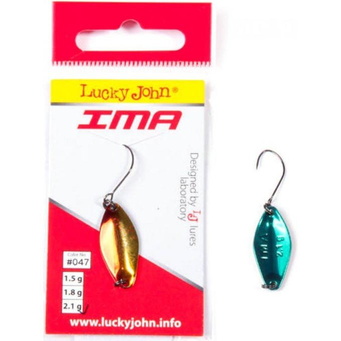Блесна колеблющаяся LUCKY JOHN IMA 1,8 г, цвет 047 151018-047 Блесна колеблющаяся LUCKY JOHN IMA 1,8 г, цвет 047 151018-047