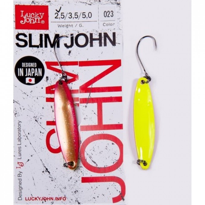 Блесна колеблющаяся LUCKY JOHN SLIM JOHN 5 г, цвет 023 LJSJ50-023 Блесна колеблющаяся LUCKY JOHN SLIM JOHN 5 г, цвет 023 LJSJ50-023