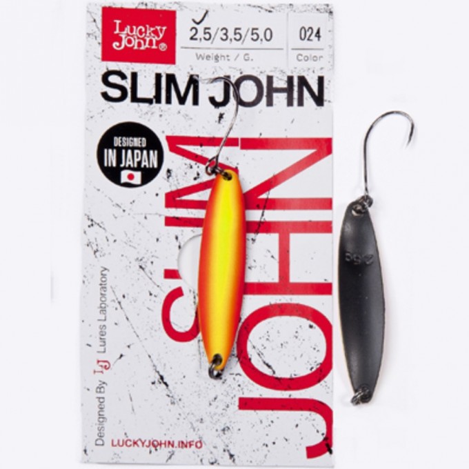 Блесна колеблющаяся LUCKY JOHN SLIM JOHN 5 г, цвет 042 LJSJ50-042 Блесна колеблющаяся LUCKY JOHN SLIM JOHN 5 г, цвет 042 LJSJ50-042