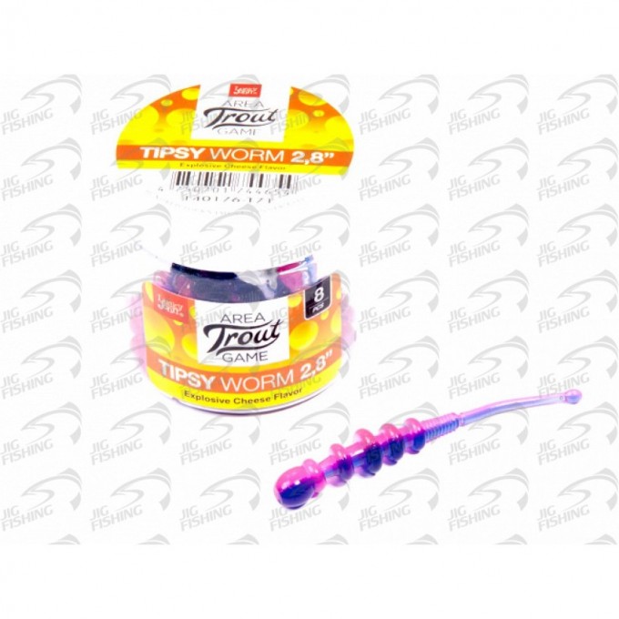 Слаги съедобные искусственные LUCKY JOHN PRO SERIES TIPSY WORM 2,8 in (71 мм), цвет T71, 8 шт 140176-T71 Слаги съедобные искусственные LUCKY JOHN PRO SERIES TIPSY WORM 2,8 in (71 мм), цвет T71, 8 шт 140176-T71