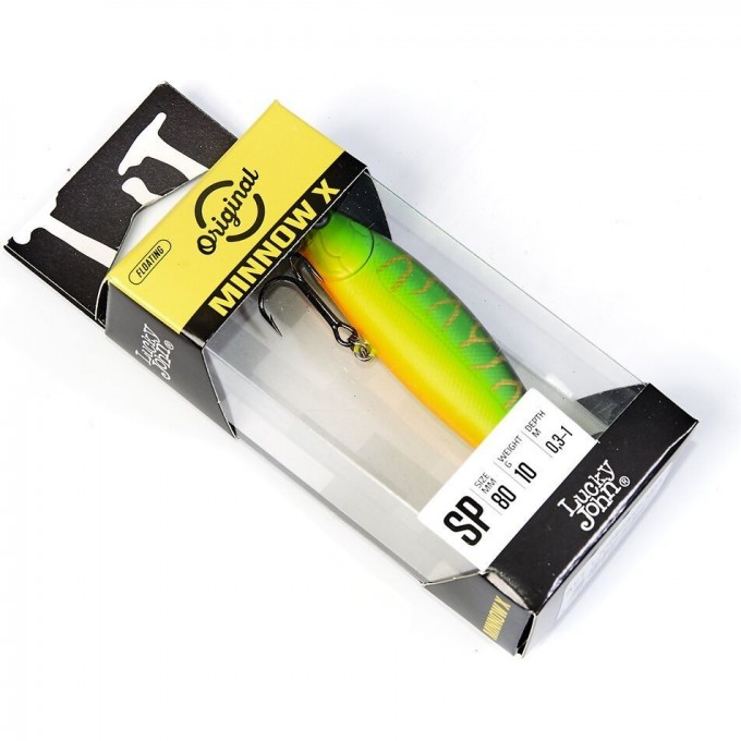 Воблер суспендер LUCKY JOHN ORIGINAL FLAT JOHN 7 см, цвет m03 LJO0907SP-M03